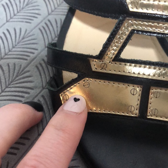 Kate Spade eiffel tower wedge sandals - Picture 8 of 14